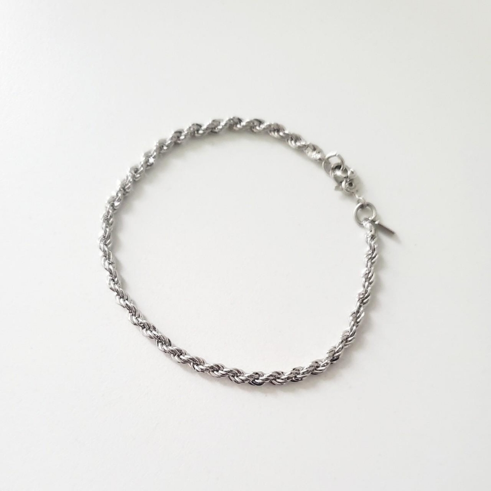 Vintage Rope Chain Bracelet